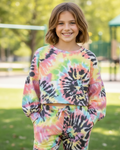 RARE EDITIONS - 2-Piece Tie-Dye Jogger Set