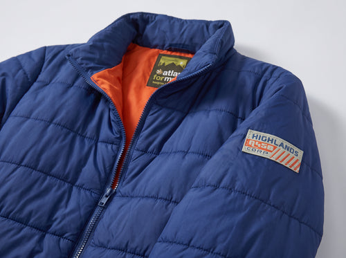 ATLAS FOR MEN - Lightweight Highlands Quilted Outdoor Jacket
