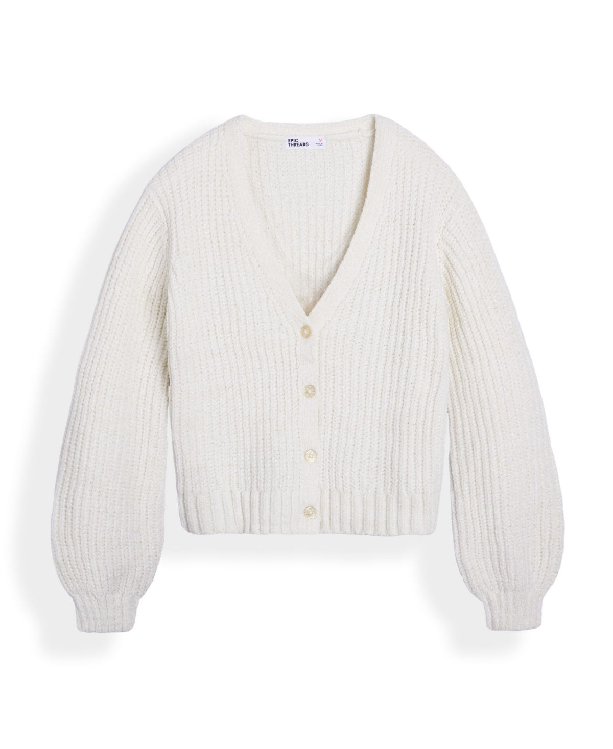 EPIC THREADS - Balloon Sleeve Cardigan