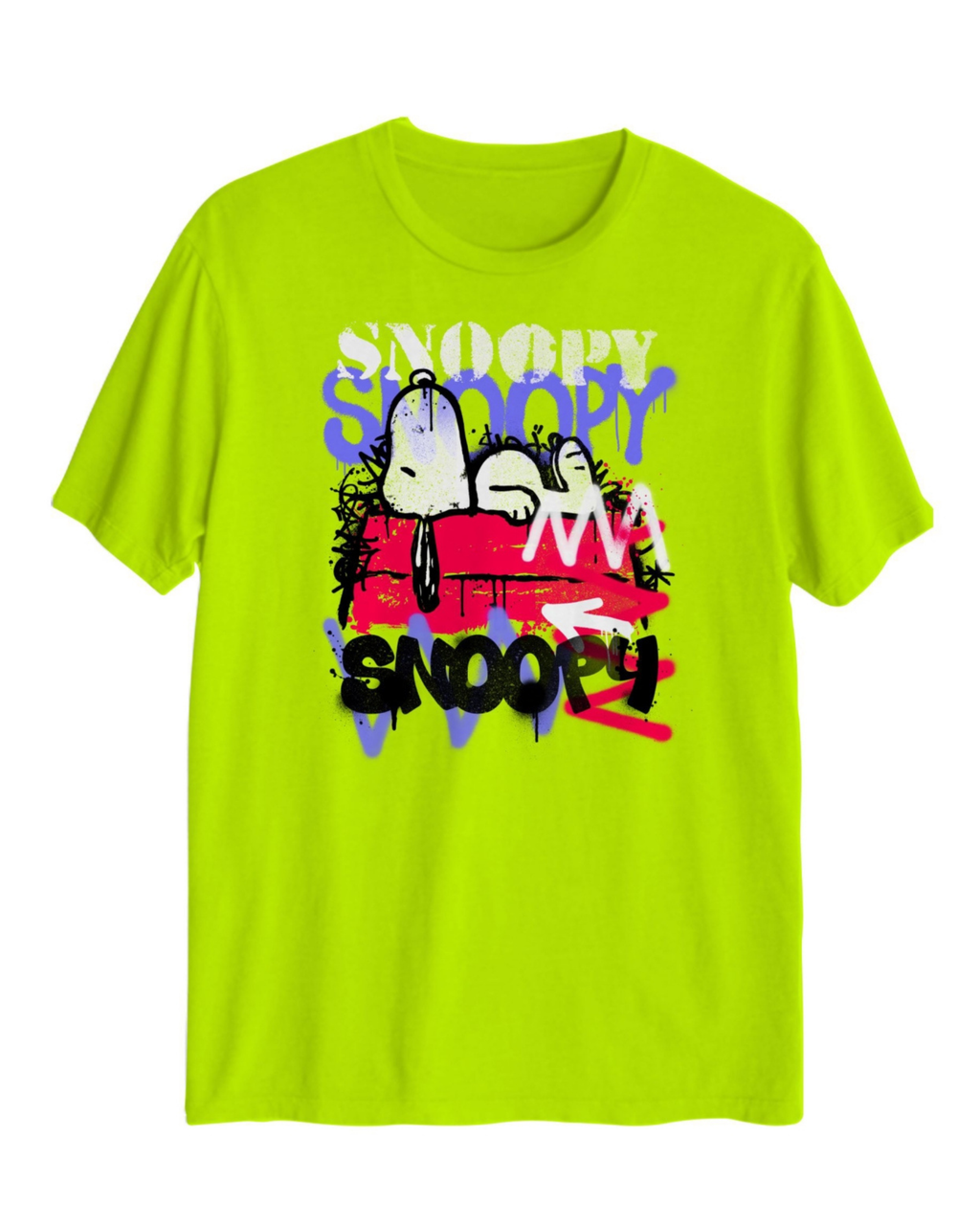 HYBRID - Big Boys Snoopy Graphic T-shirt