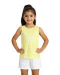 ID IDEOLOGY - Big Girls Geo-Print Tank Top Yellow