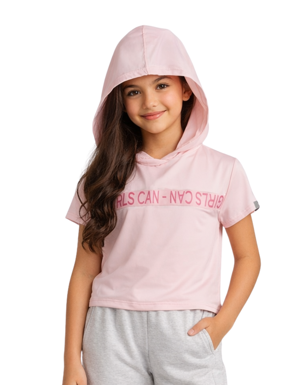 ID IDEOLOGY - Big Girls Girls Can Hooded Top