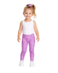 ID IDEOLOGY - Toddler & Little Girls Marble Leggings