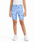 ID IDEOLOGY - Big Girls Geo-Print Bicycle Shorts