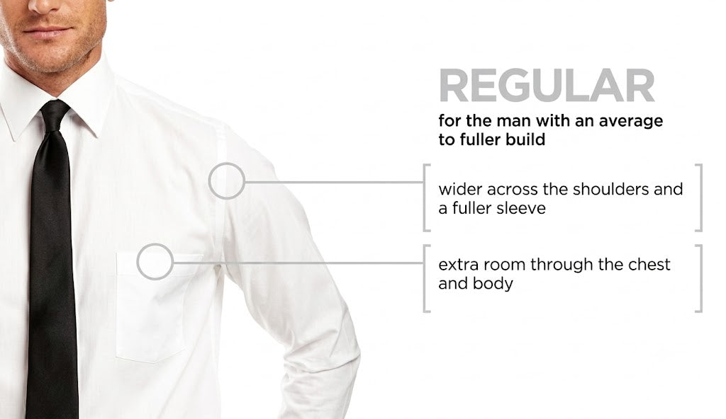 J.FERRAR - Ultra Comfort Men's Regular Fit Wrinkle Free Dress Shirt
