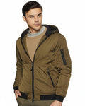 PULL & BEAR - Olive Green Men's Jacket