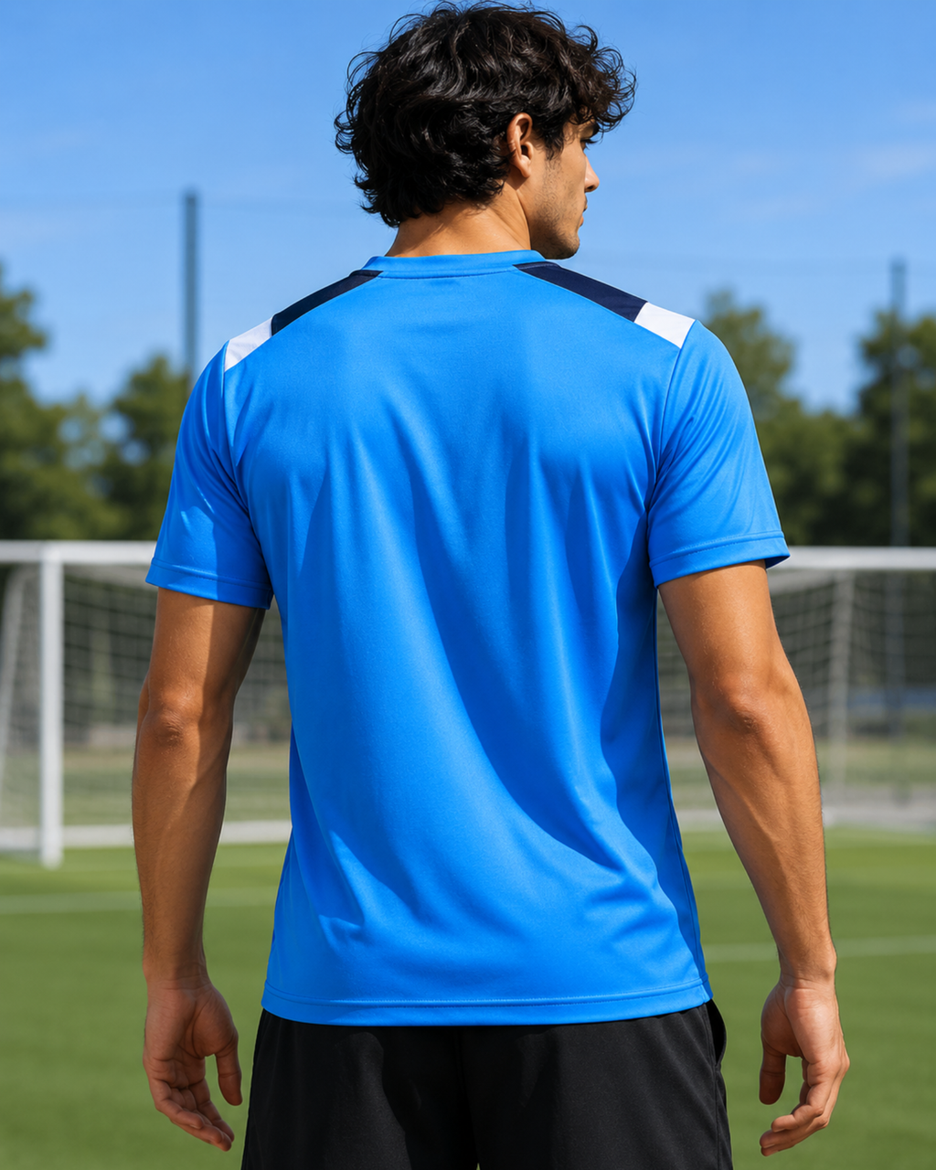 BESTEAM - Men’s Blue 6-A-Side Football Jersey