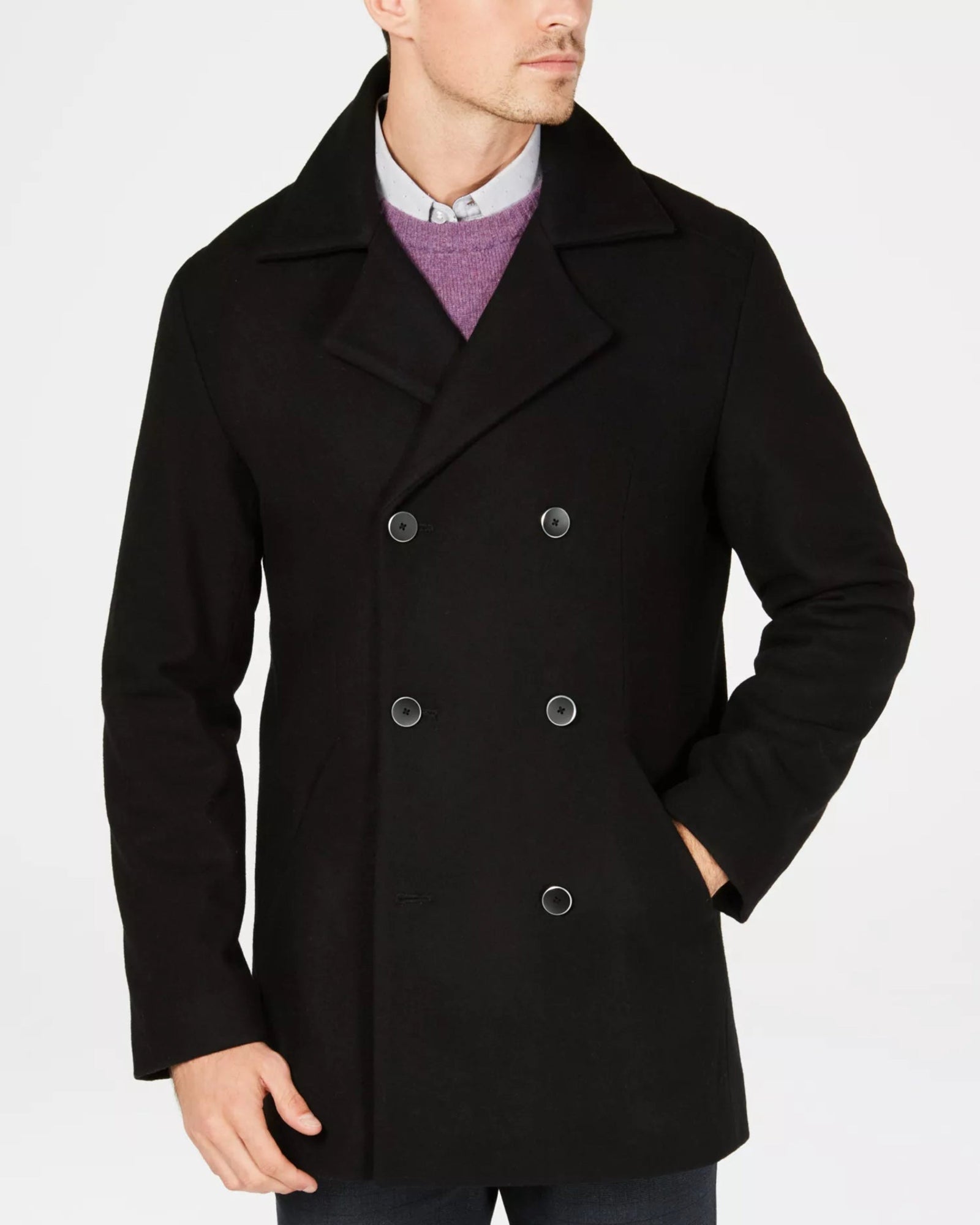 ALFANI - Men's Peacoat