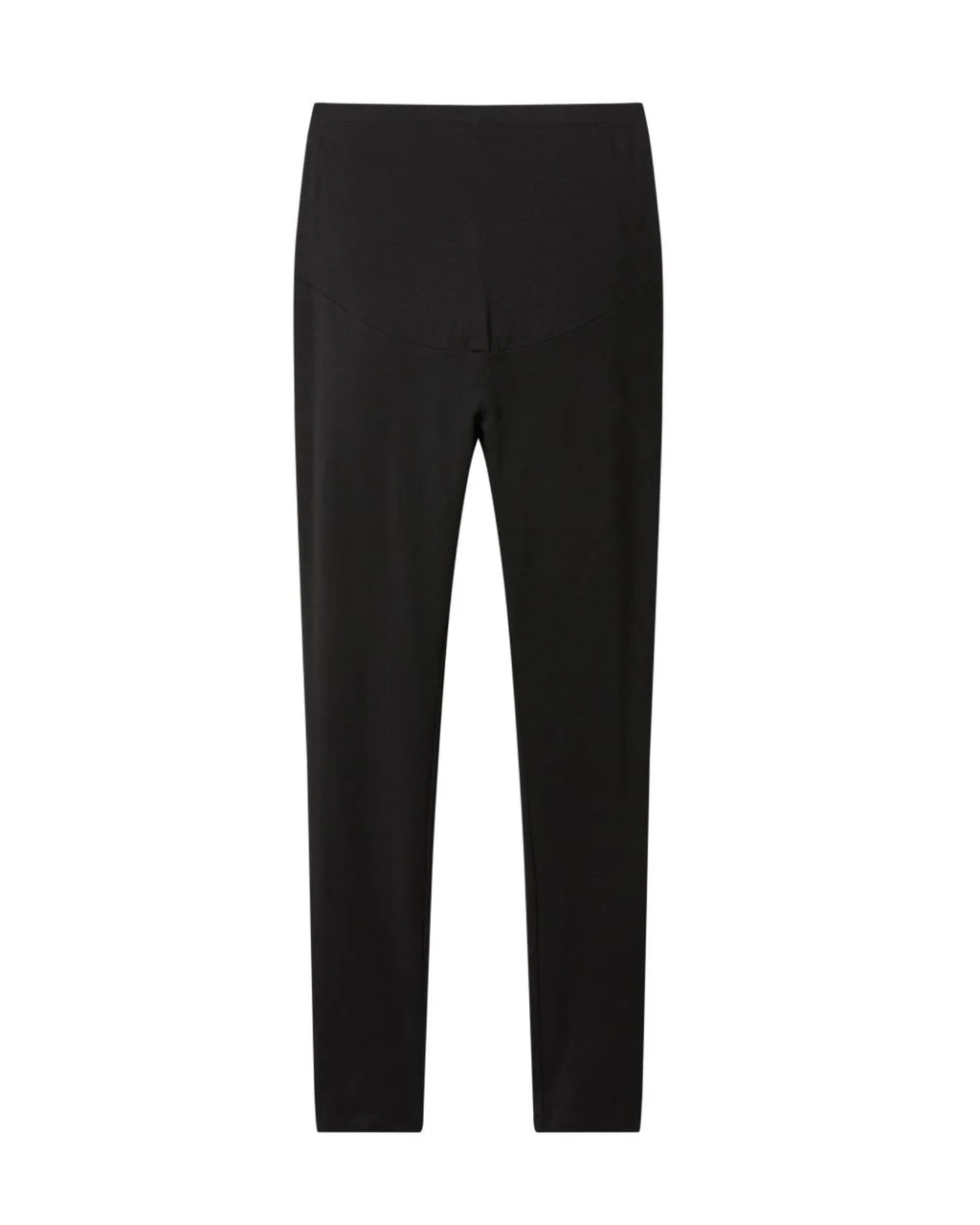 Black leggings on a white background