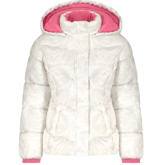 CB SPORTS - Gray Marble Puffer Coat