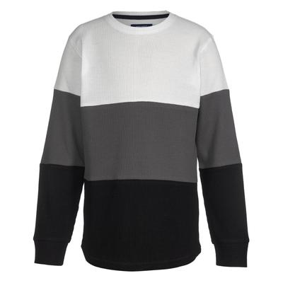 UNIVIBE - Big Boys Carrey Color Blocked Thermal T-shirt