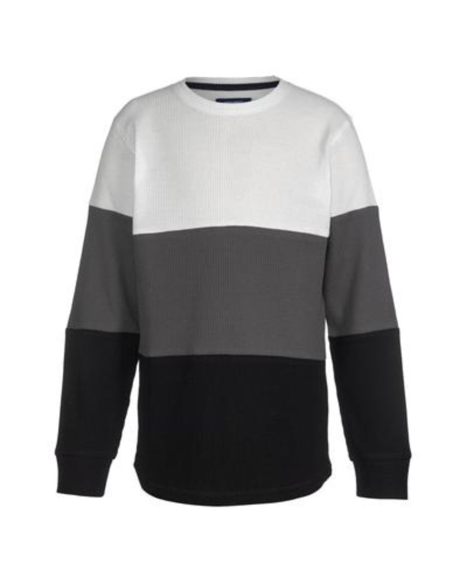 UNIVIBE - Big Boys Carrey Color Blocked Thermal T-shirt