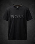 BOSS - Men’s T-shirt with Tonal Embossed Logo