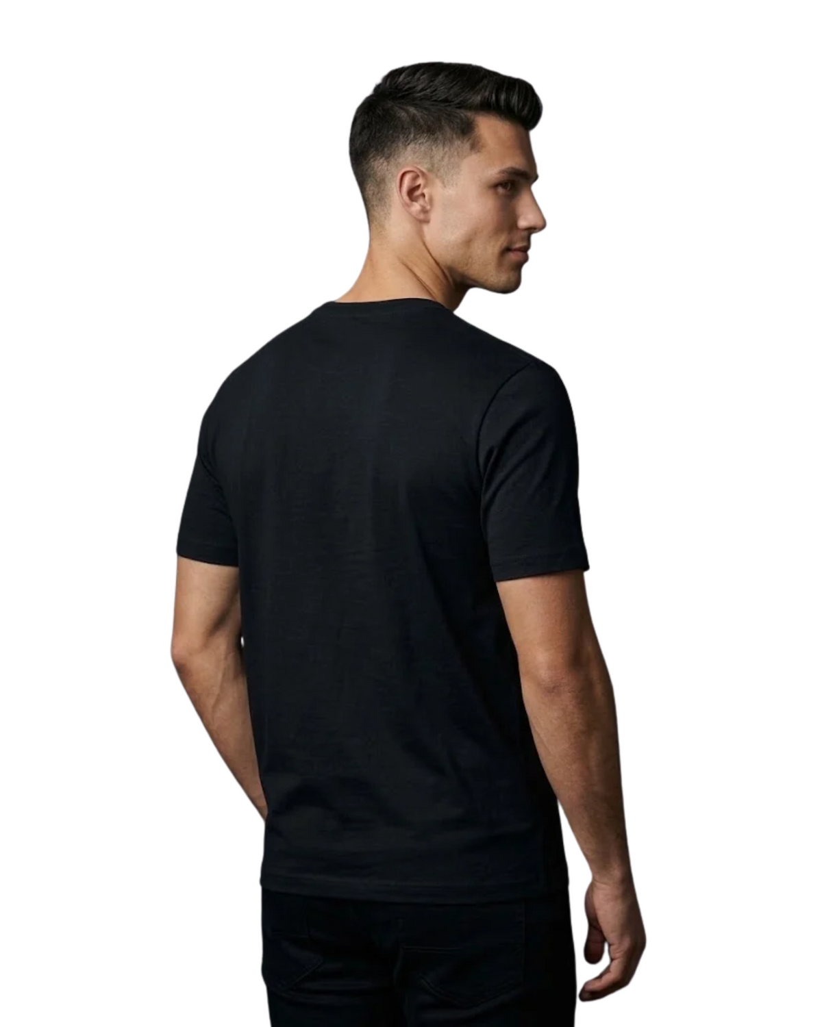 BOSS - Men’s T-shirt with Tonal Embossed Logo