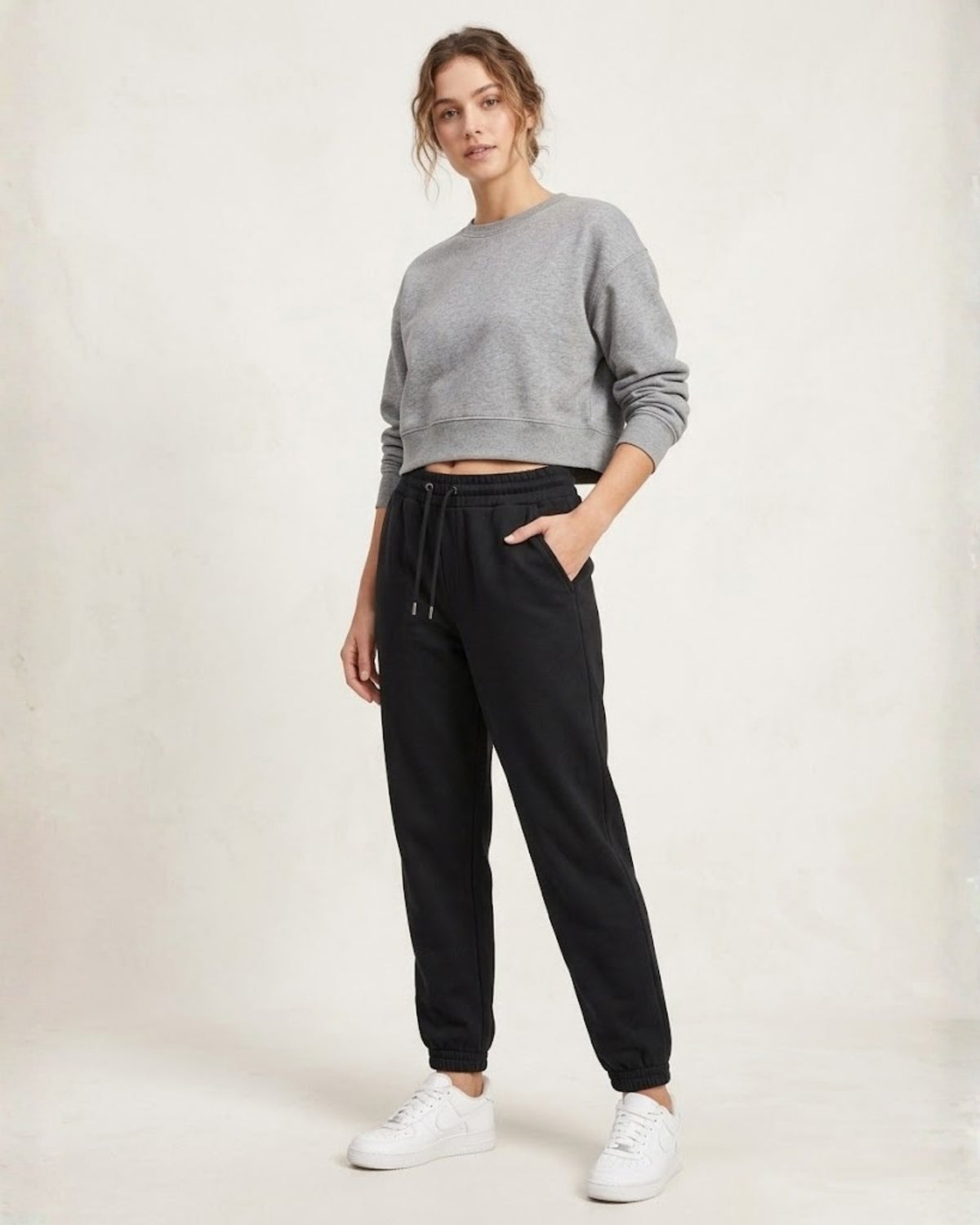 STRADIVARIUS - Women’s High-Waist Relaxed Jogger Pants