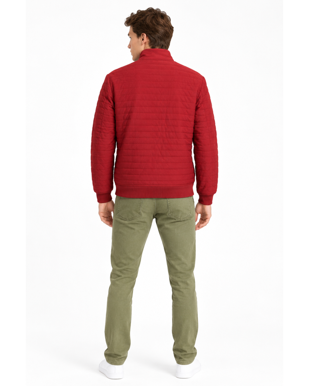 INC International Concepts - Men's Burton Quilted Wine Jacket