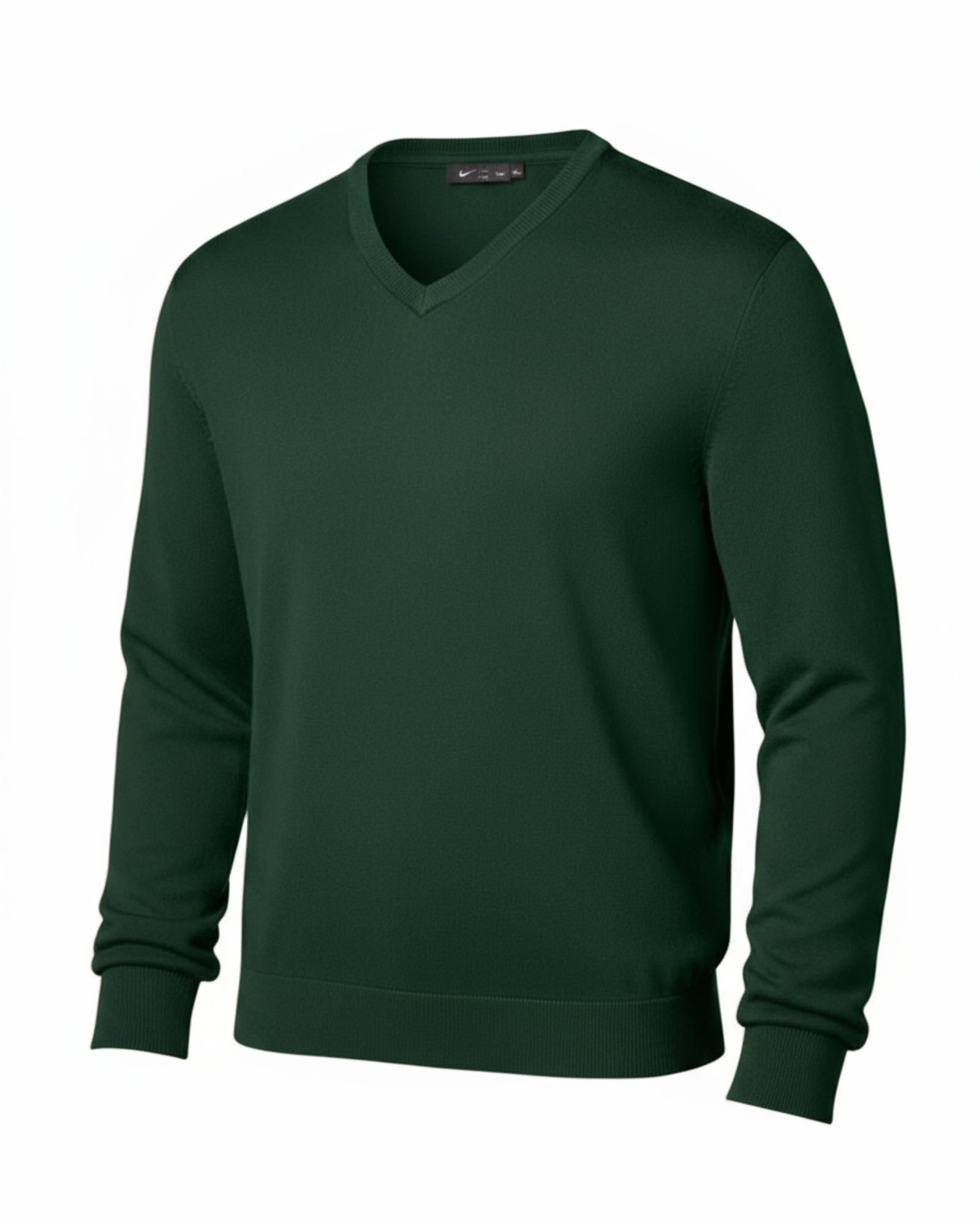 CLUBROOM - Mens Sweater Small Ribbed Trim Knit V-Neck Pullover