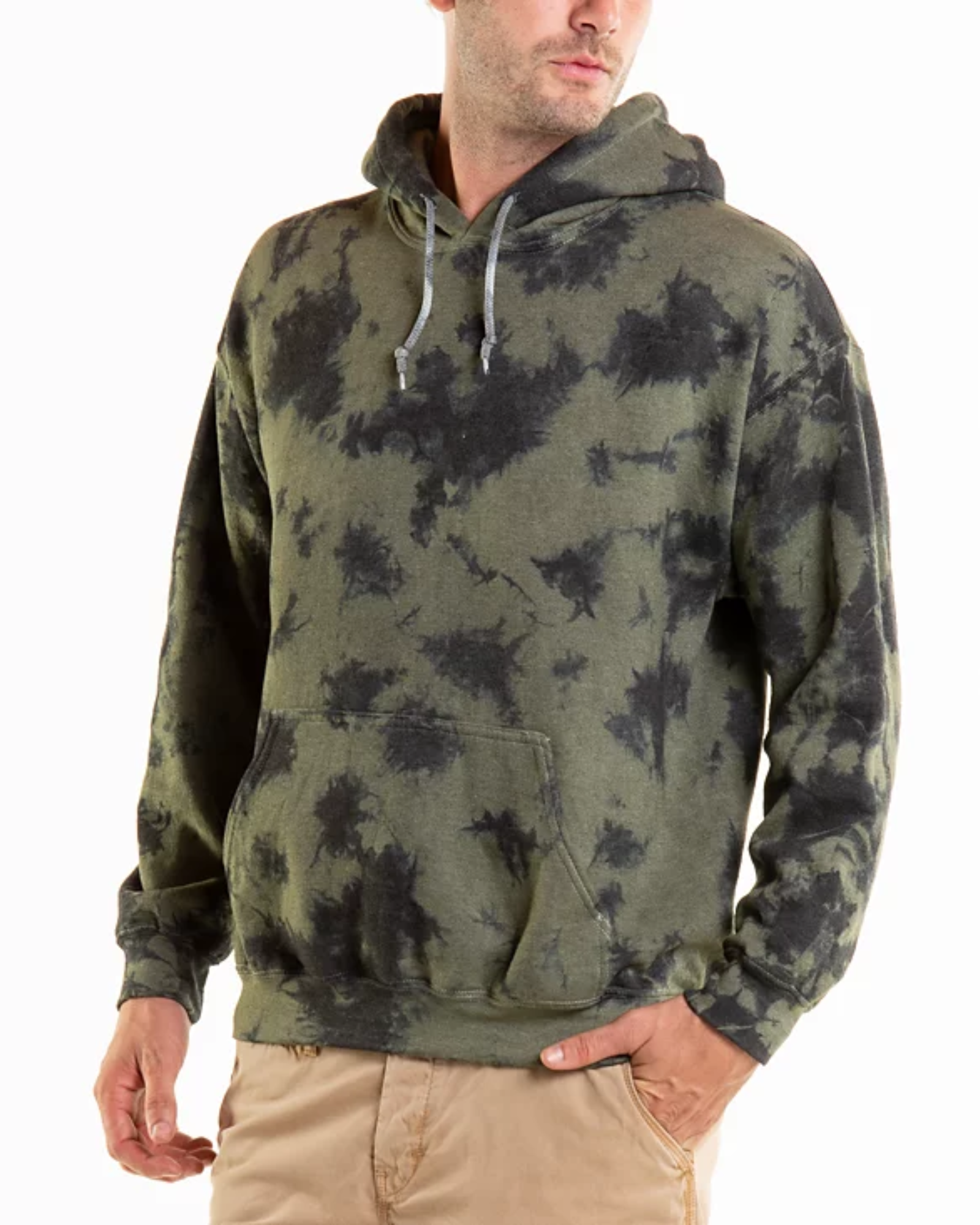 ORIGINAL PAPERBACKS - Bayside Crystal Wash Tie Dye Hoodie