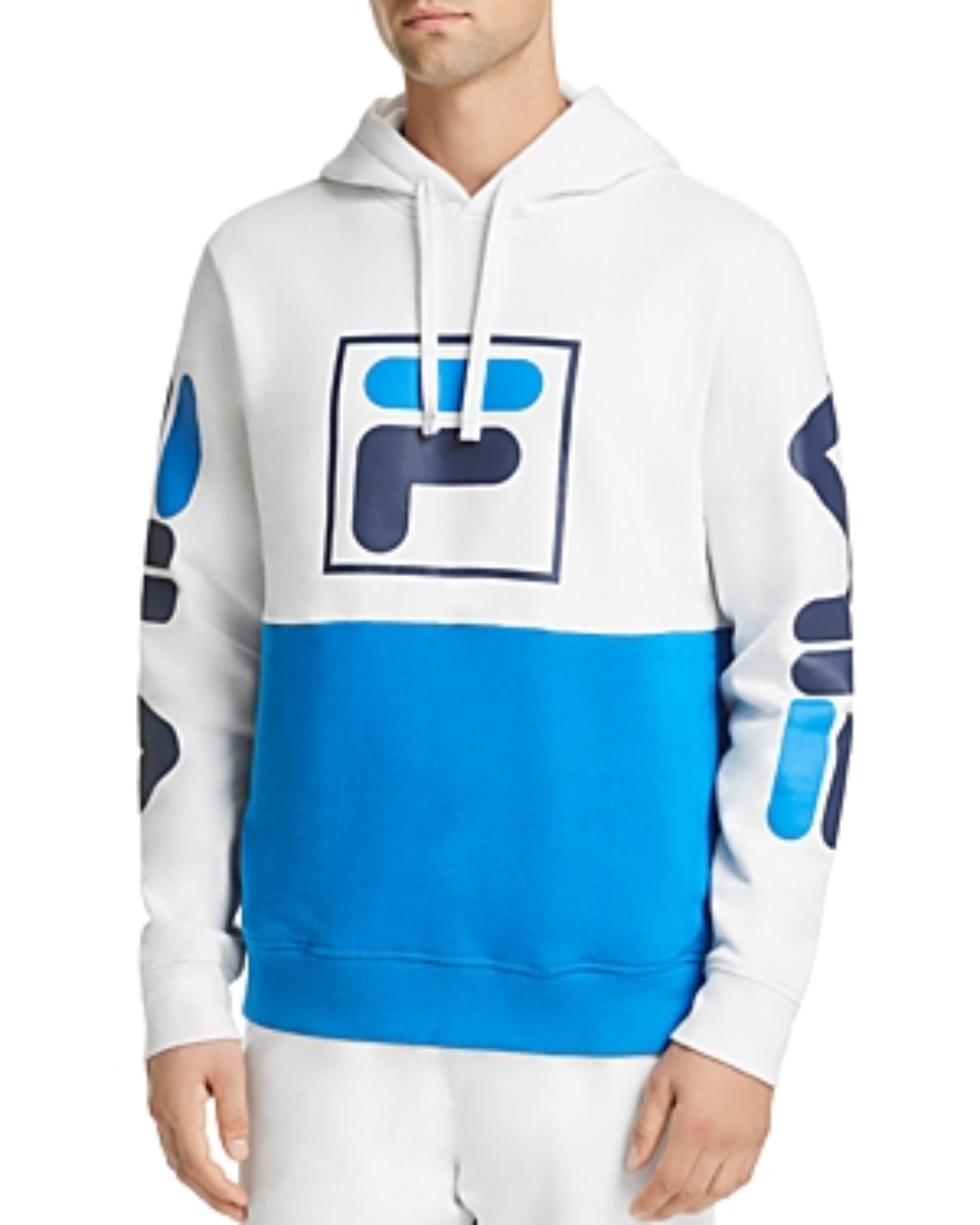 FILA - Men Marzio Long Sleeve Fleece Hoodie