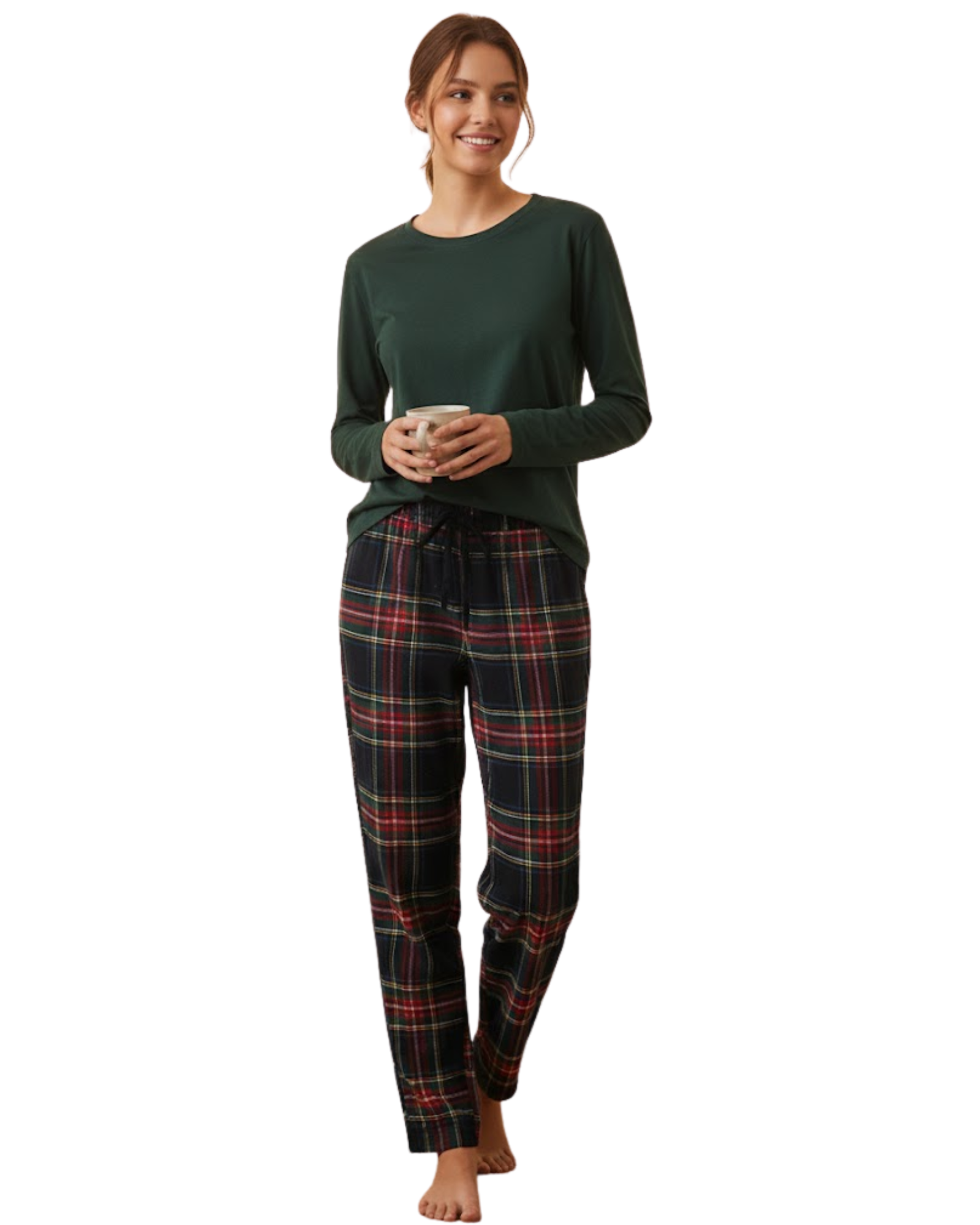 OYSHO - 100% Cotton Pyjama Bottom