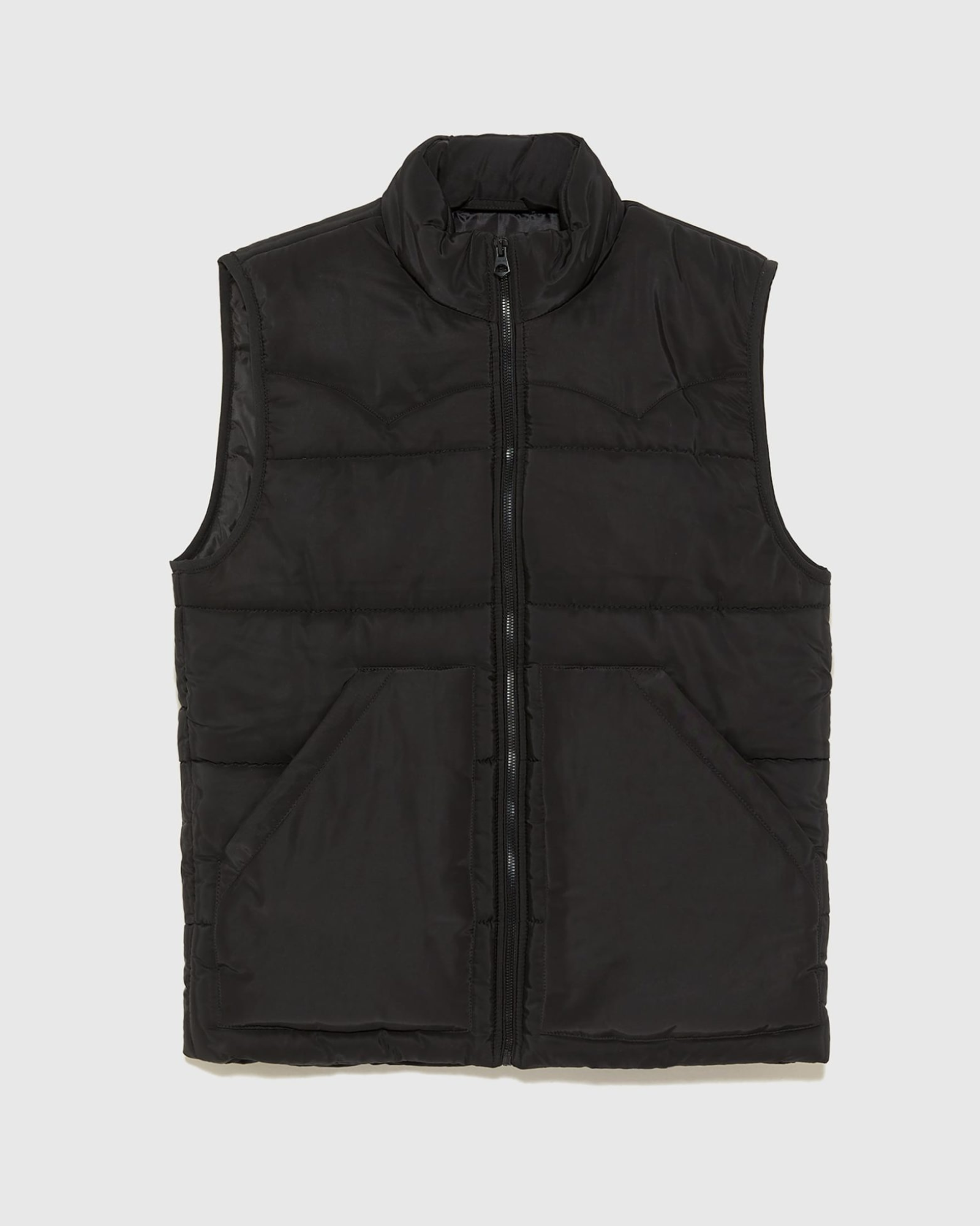 ZARA MAN - High-Neck Urban Vest