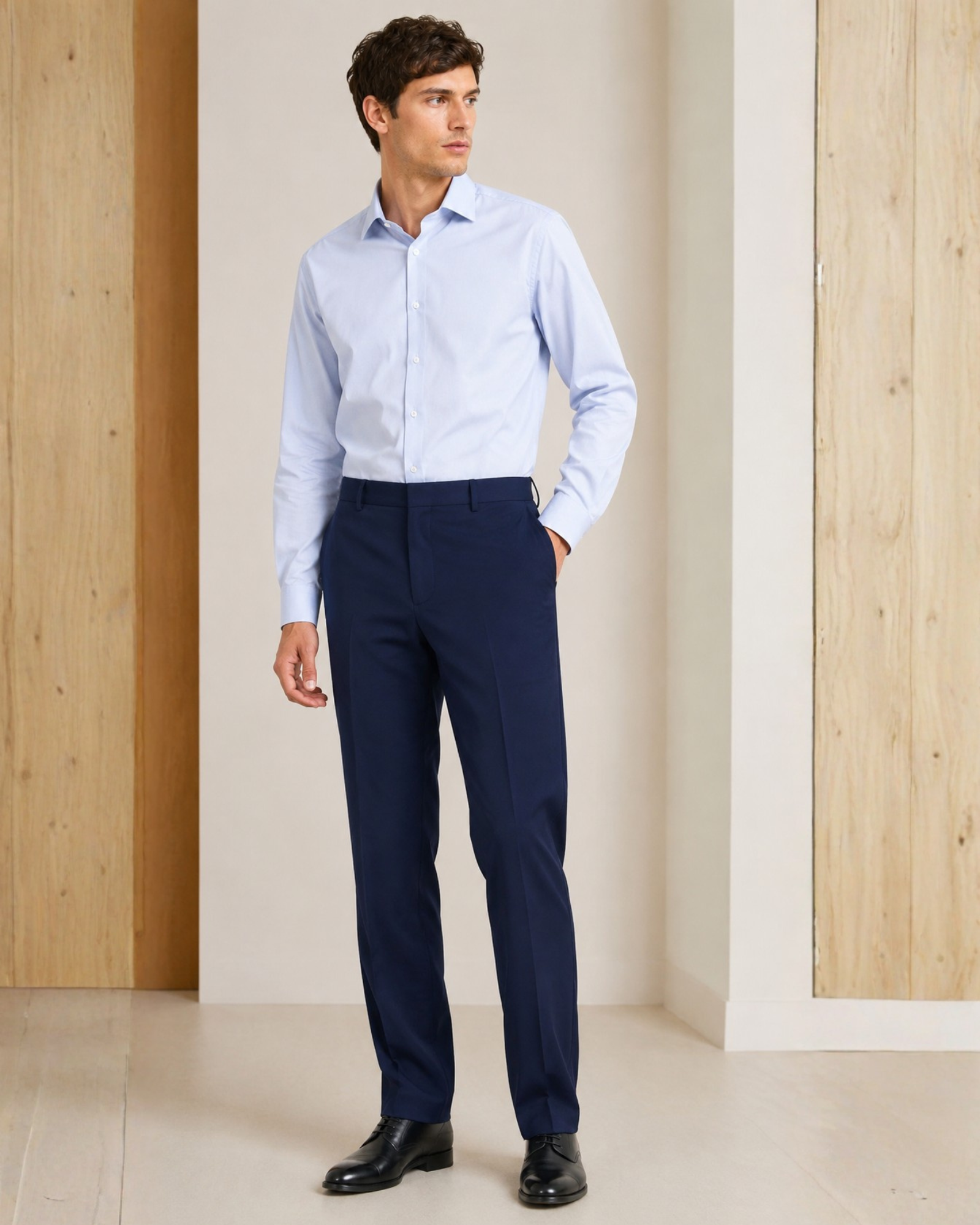 VAN HEUSEN - Flex Men's Straight-Fit Dress Pants (38W x 32L)