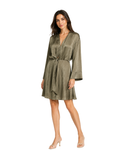 GUESS - Croc-Effect Satin Mini Dress – Fall 2026 Trend