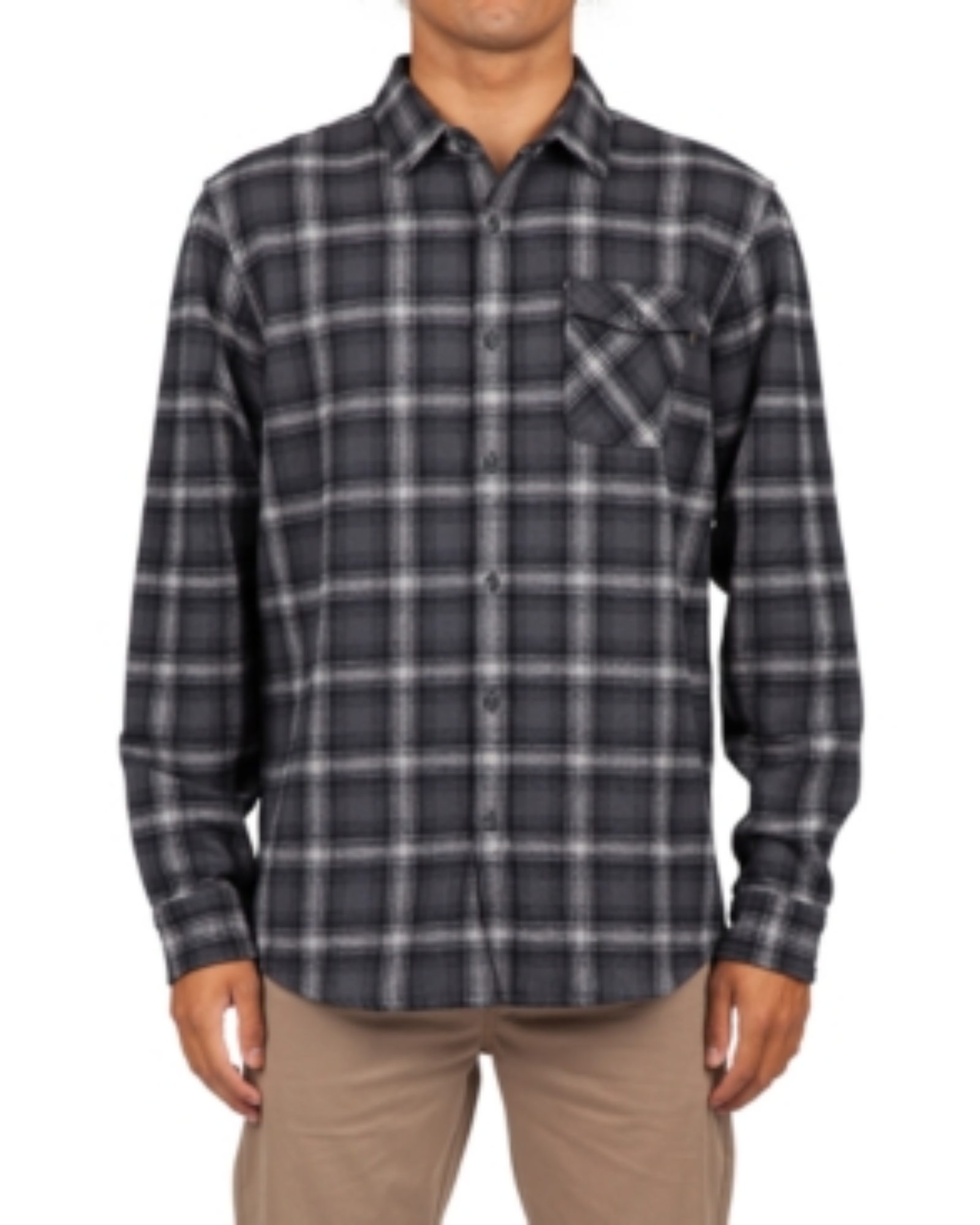 RIP CURL - Men's Juanico Yarn-Dyed Plaid Flannel Shirt