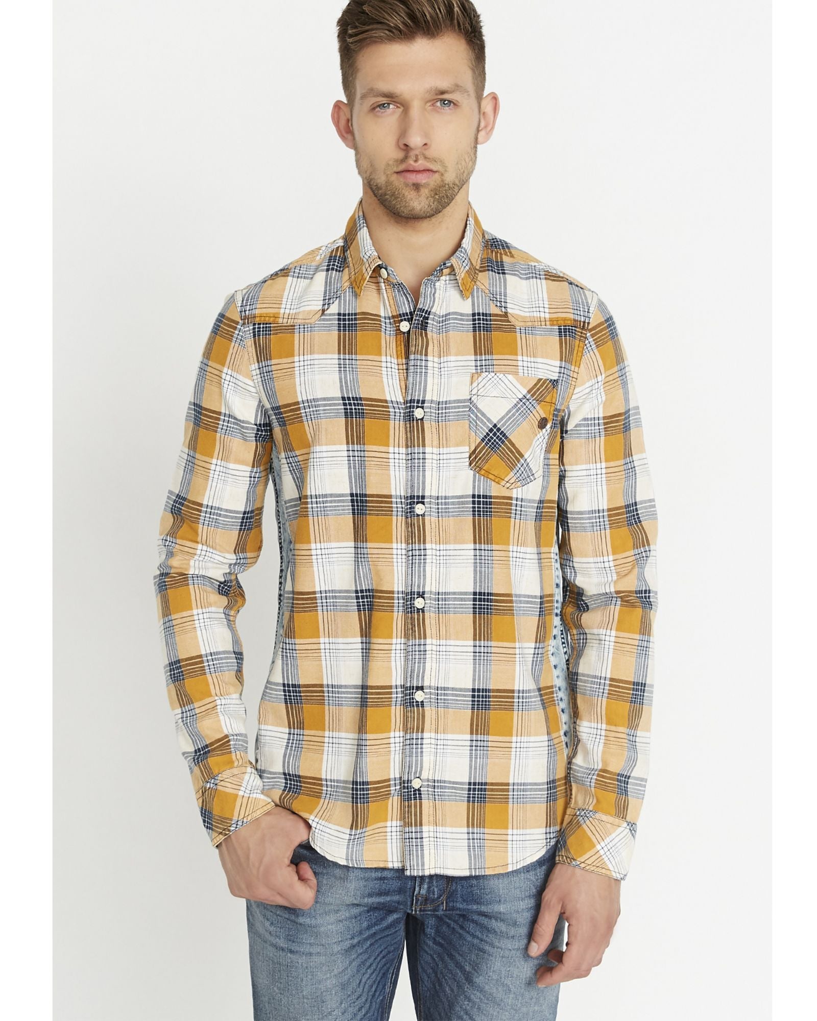 BUFFALO DAVID BITTON - Men Sidax Long Sleeves Shirt