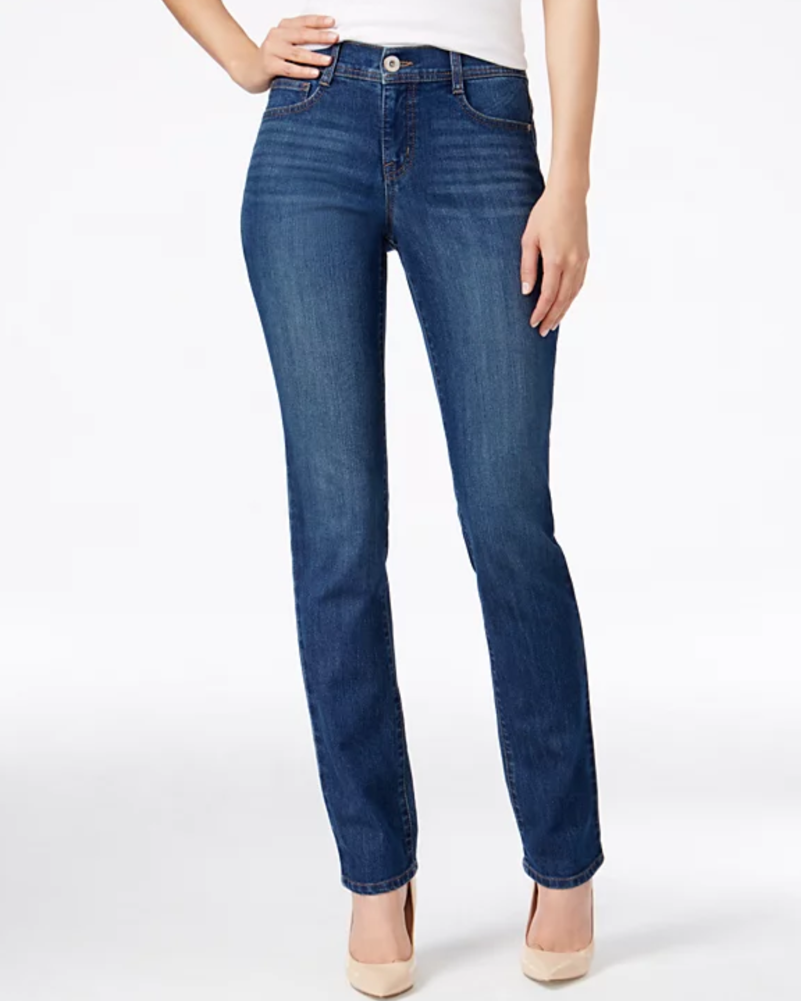 STYLE & CO. - Women's Slim-Leg Jeans Short Length