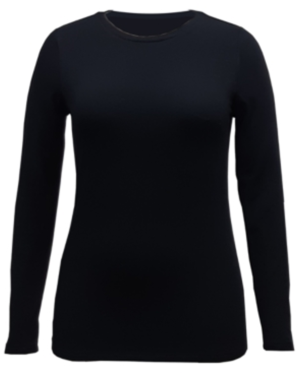 STYLE & CO. - Deep Black Long Sleeve Top