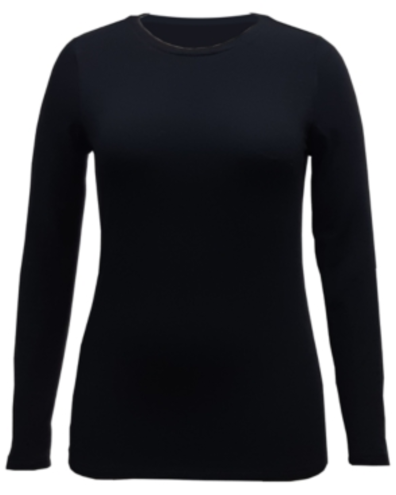 STYLE & CO. - Deep Black Long Sleeve Top