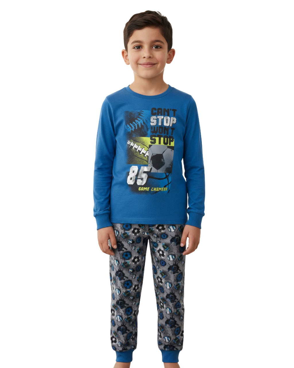 SLEEP ON IT - Soccer Pajama Set