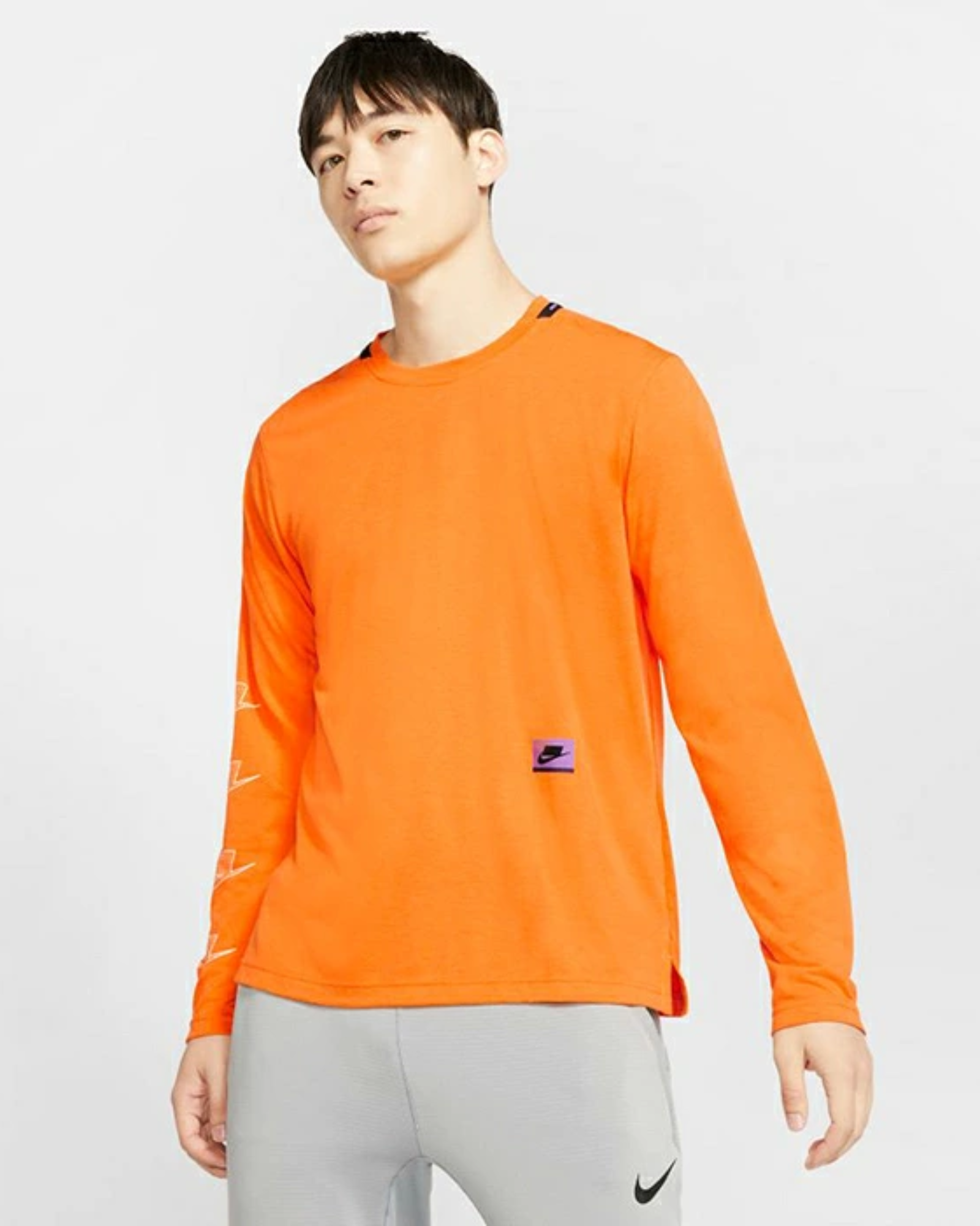 NIKE - Mens Printed Activewear Pullover Top