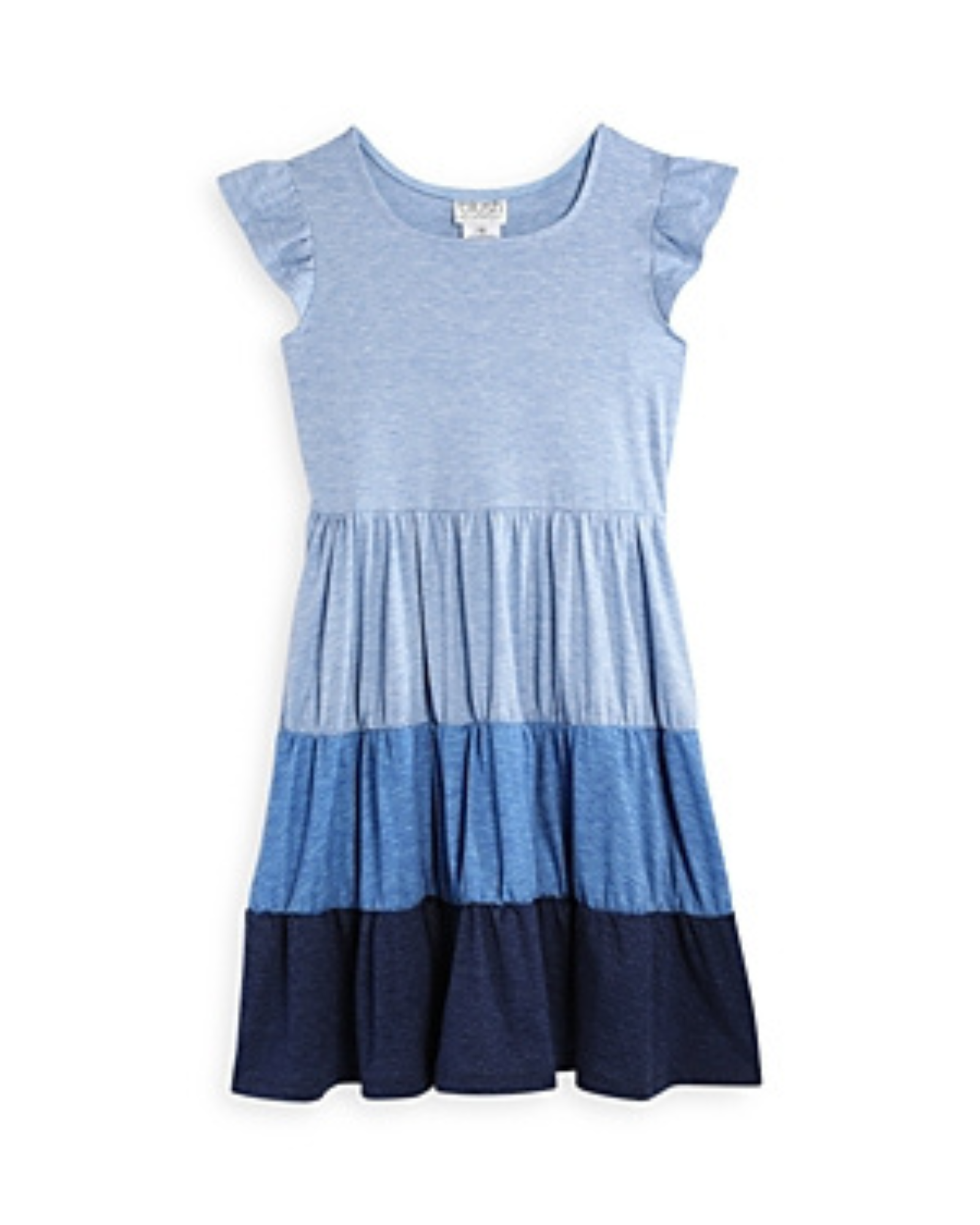 Us ANGELS - Girls' Tiered Heathered Knit Dress