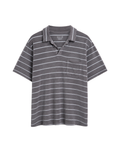 SPLASH - Men's Terry Toweling Striped Polo