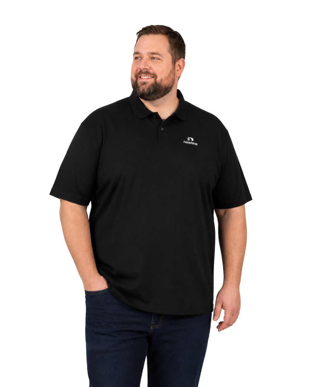 NEWLINE - Classic Cotton Blend Short-Sleeve Henley Top