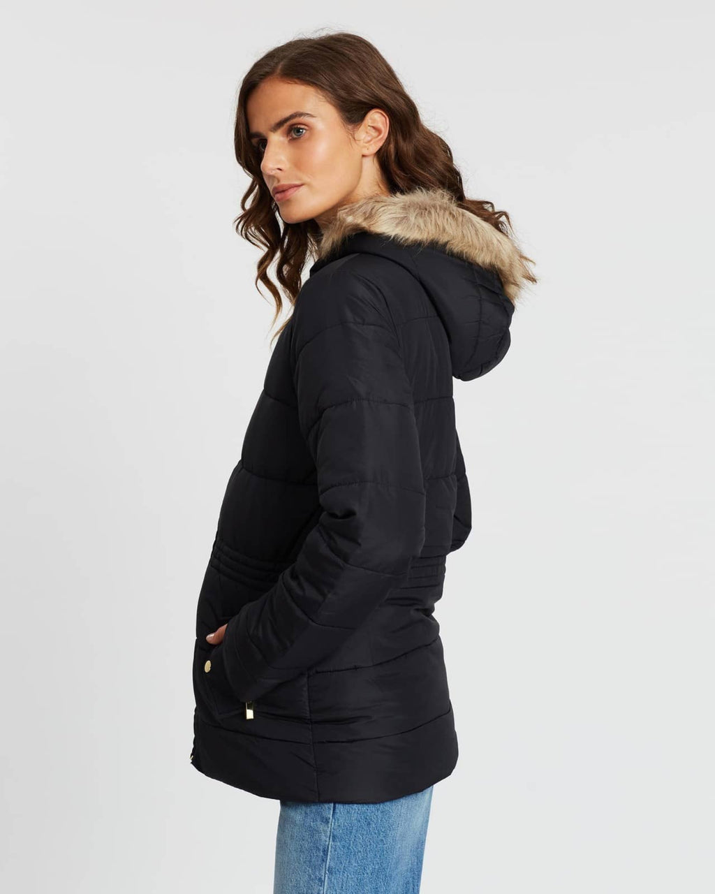 DOROTHY PERKINS - Long Padded Coat