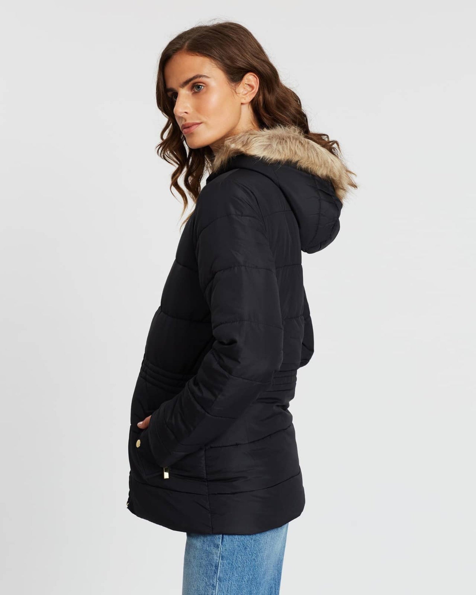 DOROTHY PERKINS - Long Padded Coat