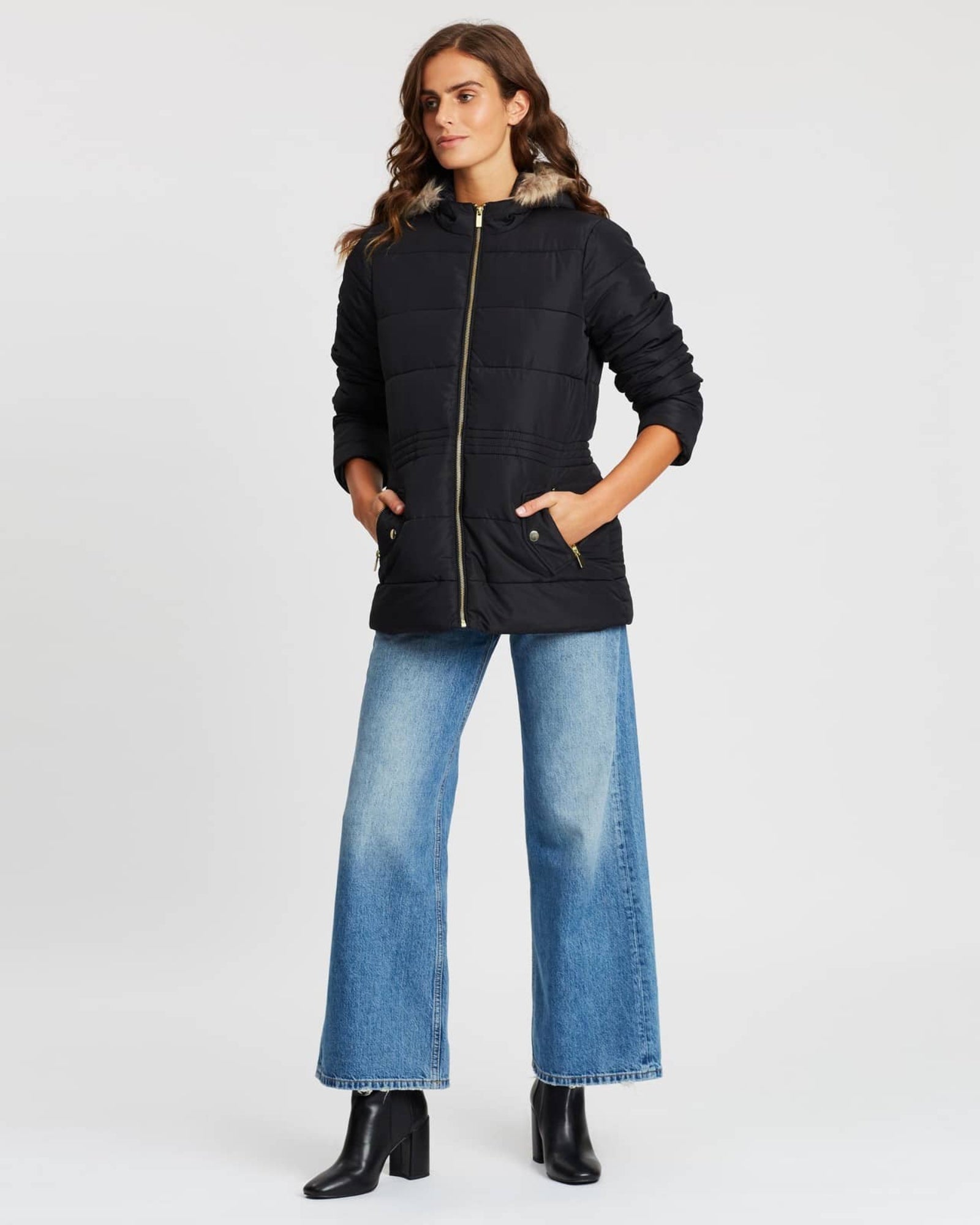 DOROTHY PERKINS - Long Padded Coat