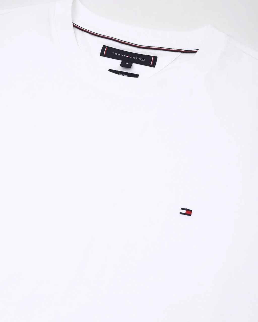 TOMMY HILFIGER - Men Crew Neck Short Sleeve Embroidered Logo T-Shirt