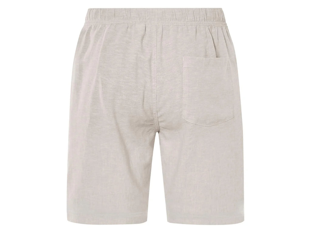LIVERGY - Men’s Linen-Cotton Blend Bermuda Shorts