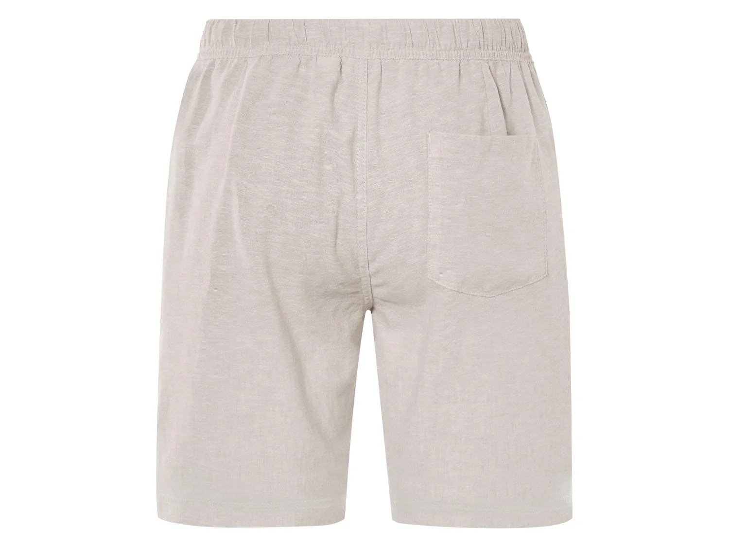LIVERGY - Men’s Linen-Cotton Blend Bermuda Shorts