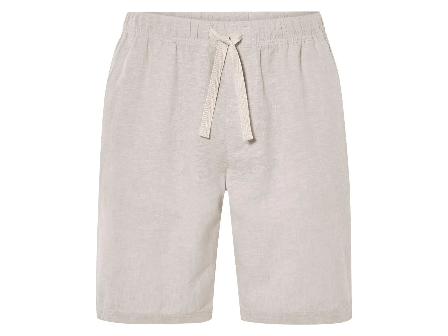 LIVERGY - Men’s Linen-Cotton Blend Bermuda Shorts