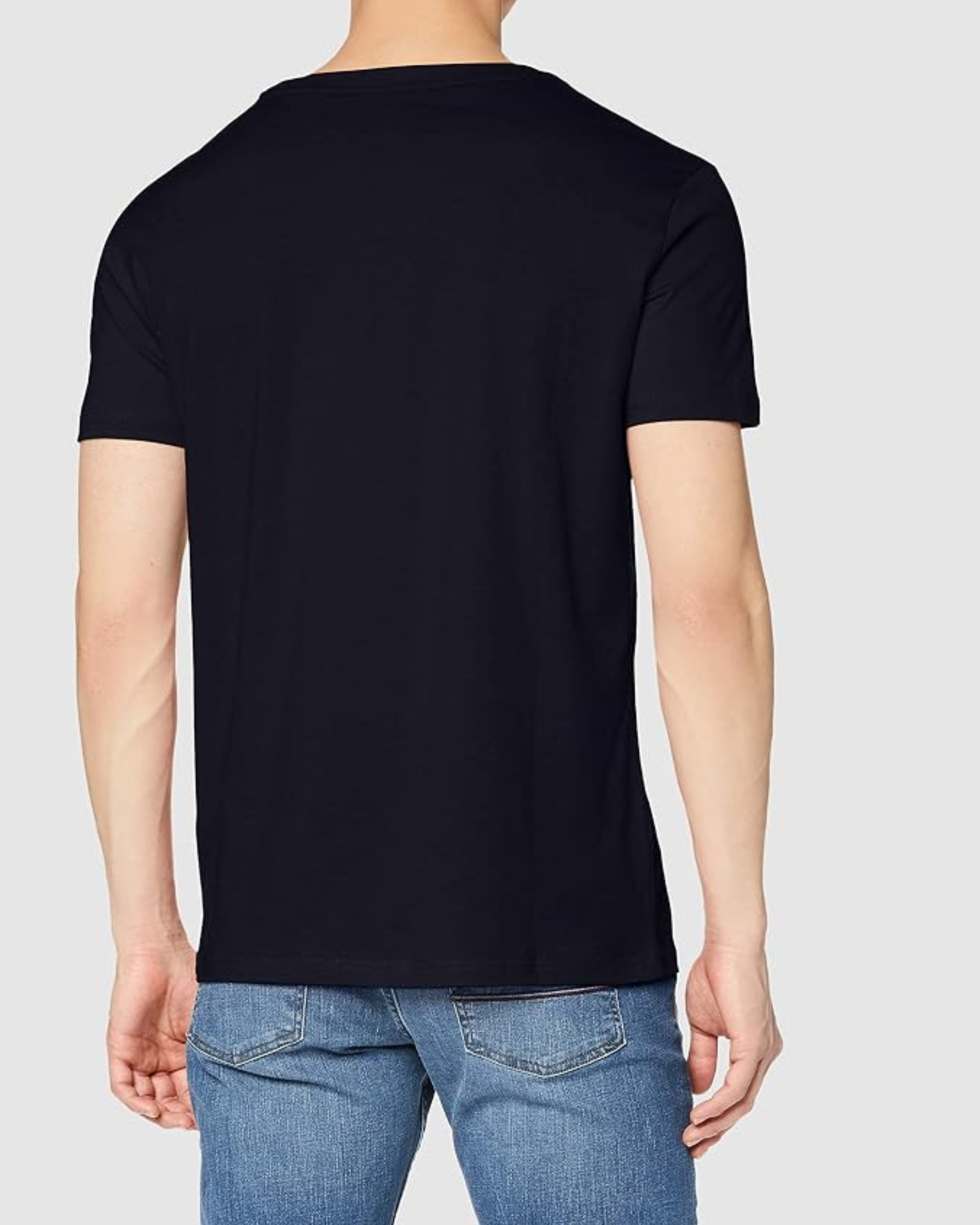 TOMMY HILFIGER - Men's Crew Neck Short Sleeves Flag Logo Tee