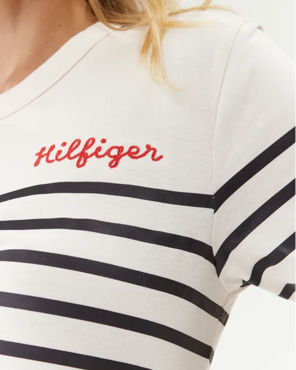TOMMY HILFIGER - Stripe Midi T-Shirt Women's Dress