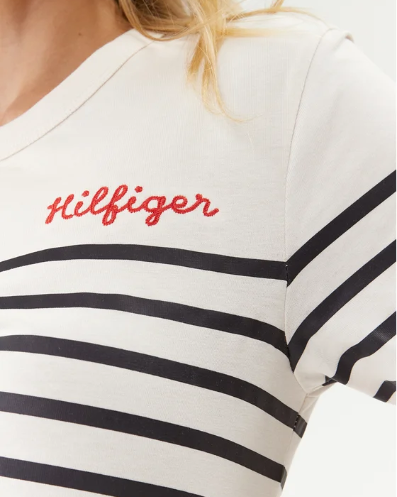 TOMMY HILFIGER - Stripe Midi T-Shirt Women's Dress
