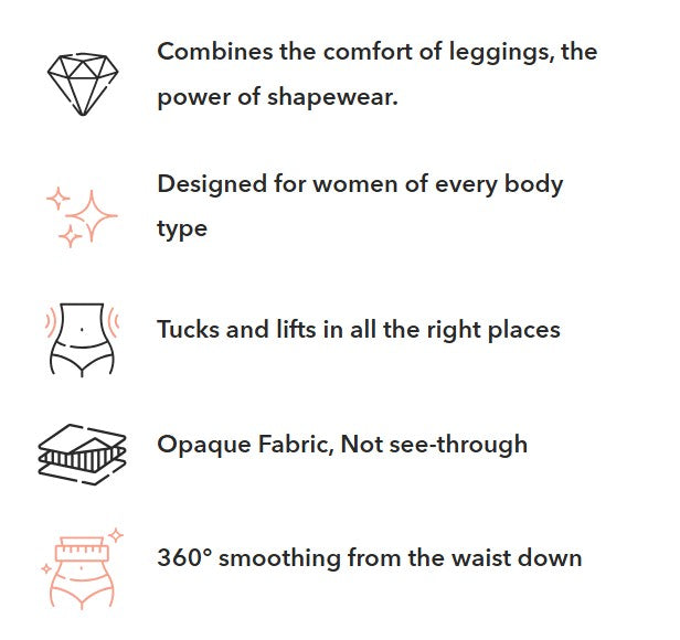 SHAPERMINT - Essentials High Waisted Shaping Leggings