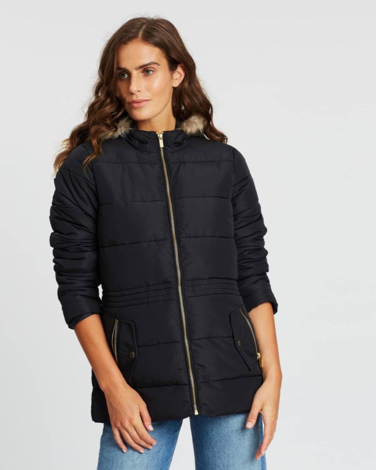 DOROTHY PERKINS - Long Padded Coat