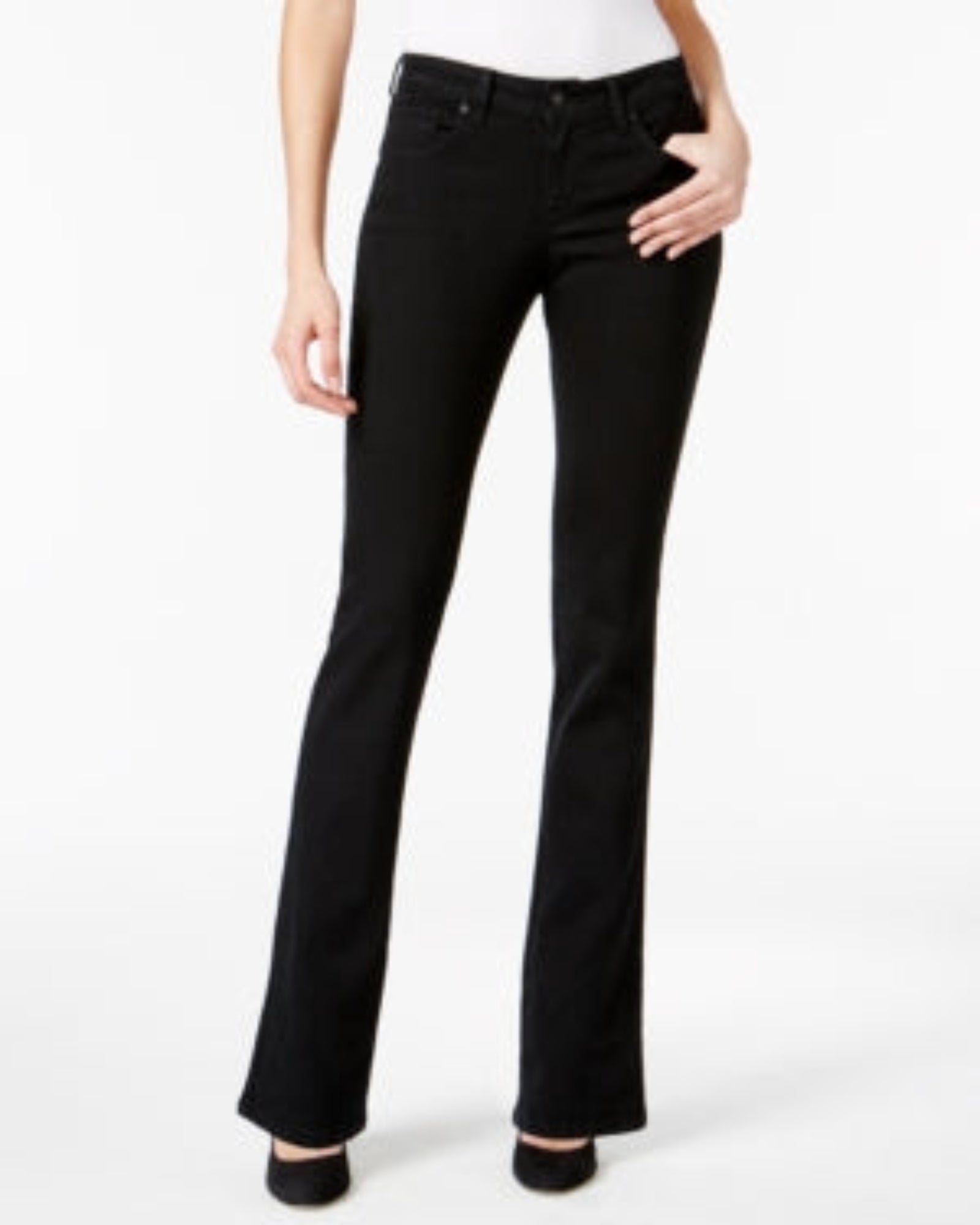 STYLE & CO - Women's Curvy Fit Bootcut Jeans 12 Long